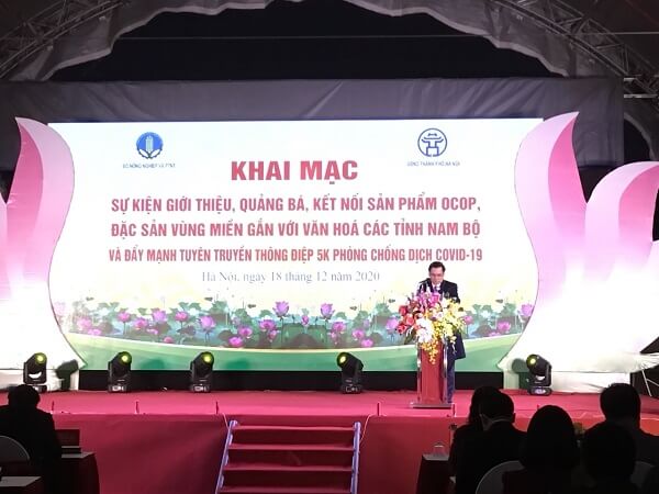 Khai mạc sự kiện giới thiệu, quảng bá, kết nối các sản phẩm OCOP