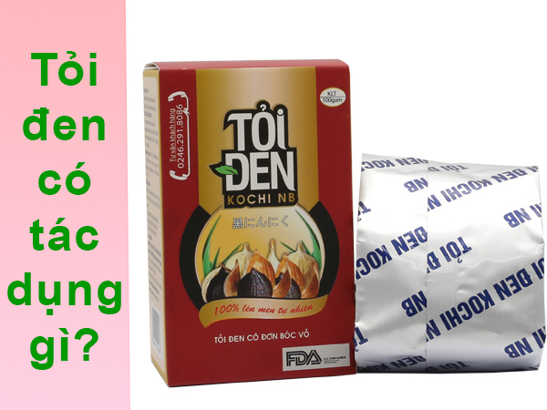 tỏi đen có tác dụng gì