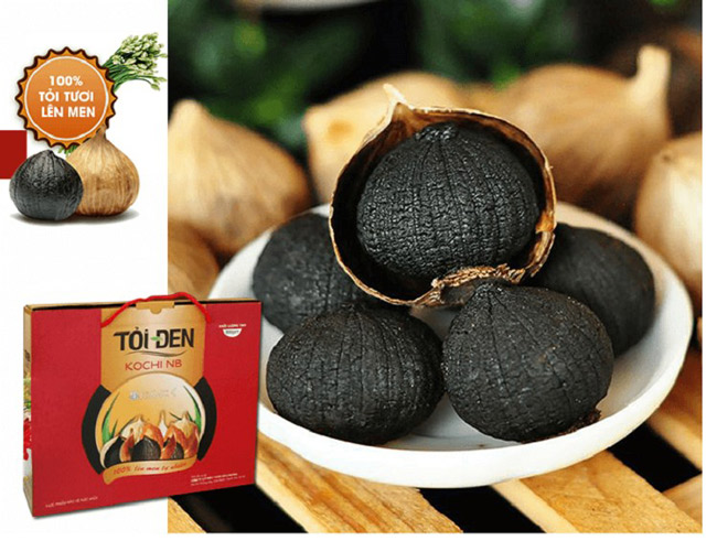 lựa chọn tỏi đen đạt tiêu chuẩn
