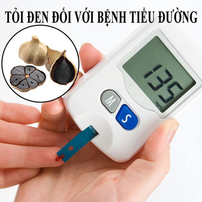 tiểu đường ăn tỏi đen