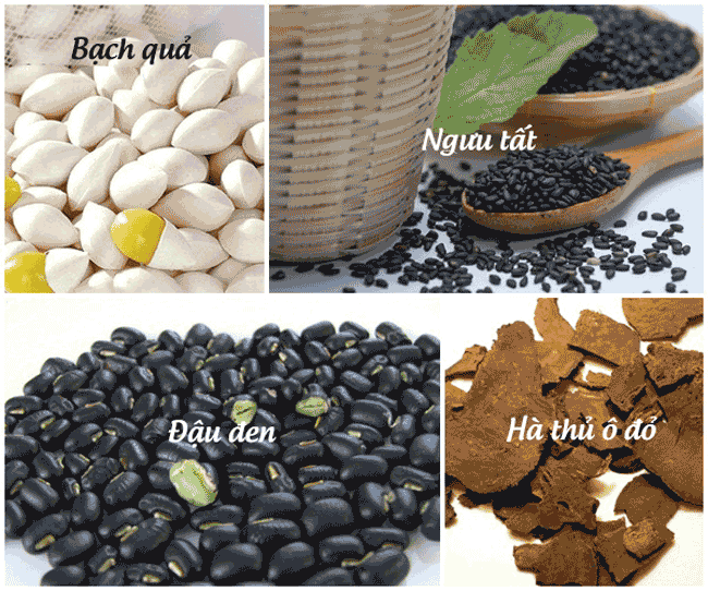 uống hà thủ ô bao lâu thì đen tóc?