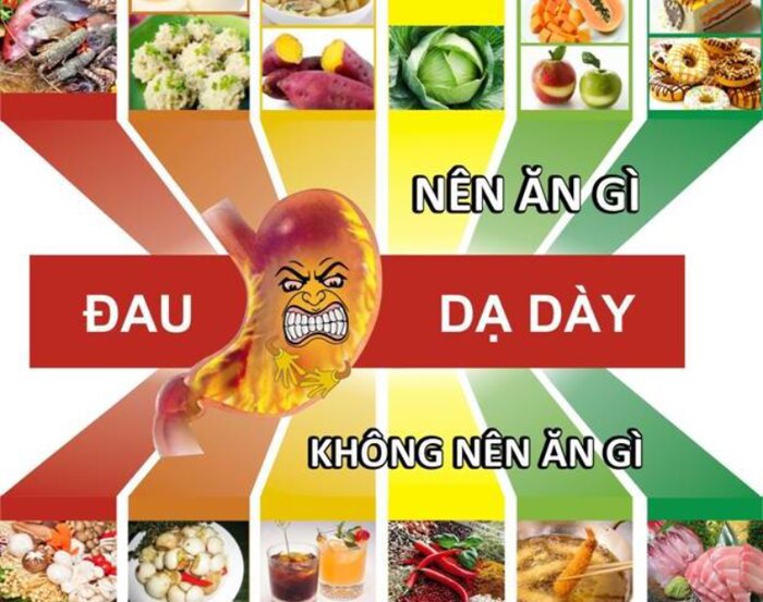 Thực phẩm mà người bị loét dạ dày tá tràng nên ăn và không nên ăn